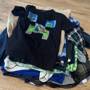 Boys shirt bundle size 6/7